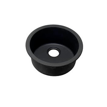 Elkay ELG16FBBK0 Quartz Top Mount/Undermount Bar Sink - Black