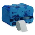Toilet Paper | Georgia Pacific Professional 19378 Coreless Septic-Safe 2-Ply Bath Tissue - White (1500 Sheets/Roll, 18 Rolls/Carton) image number 0