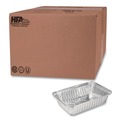 Labor Day Sale! Save $30 off $199! | Handi-Foil 2060-30-500 5.13 in. x 7.06 in. x 1.69 in. Aluminum Pan with 1.5-lb. Capacity - Silver (500/Carton) image number 0