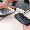 Office Electronics & Batteries | Verbatim 32173 15-in-1 SSD Enclosure Audio/DisplayPort/HDMI/Micro SD/NVMe/RJ45/SD/USB-A/USB-C/SATA USB-C Pro Docking Station - Gray image number 6