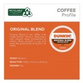 Food Service | Dunkin' 5000380509 K-Cup Pods - Original Blend (22/Box) image number 6