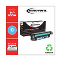 Ink & Toner | Innovera IVRF321A 16500 Page-Yield, Replacement for HP 653A (CF321A), Remanufactured Toner - Cyan image number 2
