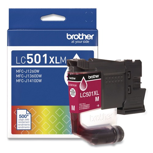 Brother 500 Page-Yield High-Yield Ink - Magenta