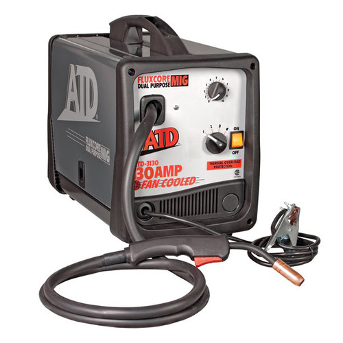 Welding Equipment | ATD 3130P 130 Amp MIG/FLUX Core Welder Kit image number 0