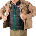 Early Access Presidents Day Sale | Makita DCV200ZXL 18V LXT Li-Ion Heated Vest (Jacket Only) - XL image number 6