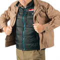 Early Access Presidents Day Sale | Makita DCV200ZL 18V LXT Li-Ion Heated Vest (Vest Only) - Large image number 6