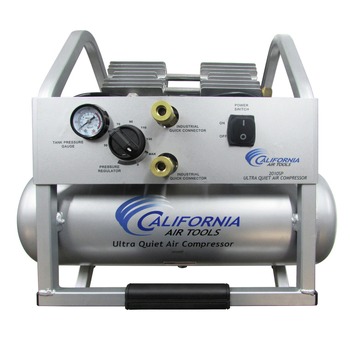  | California Air Tools CAT-2010SP 1 HP 2 Gallon Ultra Quiet and Oil-Free Stationary Air Compressor
