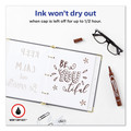 Office Jansan | Avery 08881 Broad Chisel Tip Large Desk-Style MARKS A LOT Permanent Marker - Brown (1-Dozen) image number 3