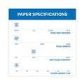 Office Jansan | Hammermill 10316-8 Colors 20 lbs. 8.5 in. x 11 in. Print Paper - Goldenrod (500/Ream) image number 2