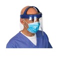 Face Shields and Visors | Suncast HGASSY16 16.5 in. x 10.25 in. x 11 in. Fully Assembled Full Length Face Shield with Head Gear - Clear/Blue (16/Carton) image number 6