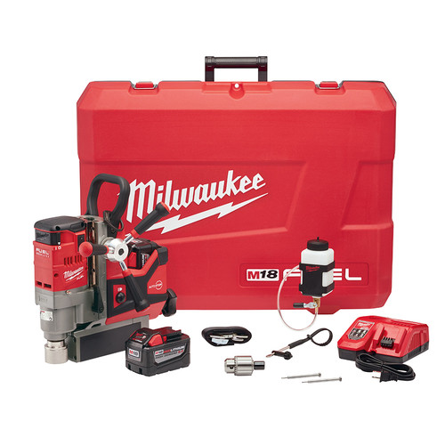 Milwaukee 2788 22hd M18 Fuel 1 1 2 In Lineman Magnetic Drill Kit