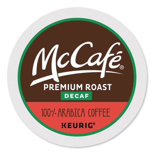Bulk Savings Pricing 2 | McCafe 5000358125 K-Cup - Premium Roast Decaf (24/Box) image number 0