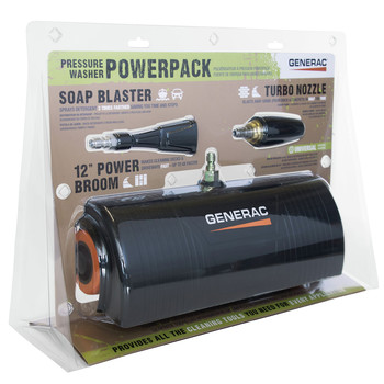 PRESSURE WASHER ACCESSORIES | Generac 7666 PowerPack Cleaning Attachment Kit for Gas Pressure Washers