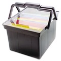 Office Jansan | Advantus TLF-2B 17 in. x 14 in. x 11 in. Letter/Legal Companion Portable File - Black image number 3