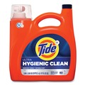 Cleaning & Janitorial Supplies | Tide 80737288 132 oz Hygienic Clean Heavy 10x Duty HE Liquid Laundry Detergent - Original Scent (4/Carton) image number 1