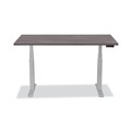 Office Desks & Workstations | Fellowes Mfg Co. 9650101 Levado 60 in. x 30 in. Laminated Table Top - Gray Ash image number 2