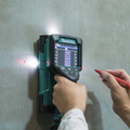 Stud Sensors | Makita DWD181R1J 18V LXT Lithium‑Ion Cordless Multi‑Surface Scanner Kit with Interlocking Storage Case (2 Ah) image number 7
