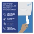 Cleaning & Janitorial Supplies | Scott 09601 14.38 in. x 6 x 9.75 in. EZ Load Pro Coreless Jumbo Roll Tissue Dispenser - Stainless Steel image number 10