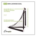 Toys | Champion Sports MLG 3 ft. x 3 ft. 1.5 in. dia. Frame Mini Lacrosse Goal image number 1
