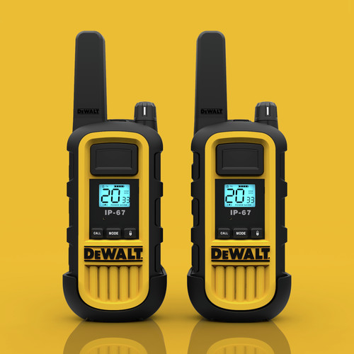 Dewalt DXFRS800 2 Watt Heavy Duty Walkie Talkies (Pair)