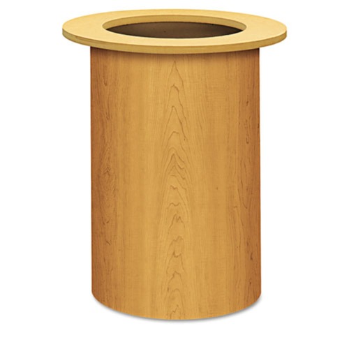 Office Desks & Workstations | HON HTLRA.C 18 in. dia. x 28 in. Laminate Cylinder Table Base - Harvest image number 0