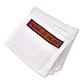 Office & Office Supplies | Duck 394743 4.5 in. x 5.5 in. Top-Print Front Packing List/Invoice Enclosed Envelopes - Clear/Orange (500/Box) image number 1