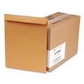 Envelopes & Mailers | Quality Park QUA41965 12 x 15.5 Gummed Closure Square Flap Catalog Envelope - Brown Kraft (250/Box) image number 2