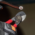 Cable and Wire Cutters | Klein Tools 63215 High-Leverage Compact Cable Cutter image number 2