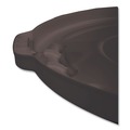 Trash Cans | Rubbermaid Commercial 1867532 BRUTE 22.25 in. Diameter Self-Draining Flat Top Lids for 32 Gallon Round BRUTE Containers - Black image number 1