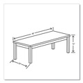 Office Furniture & Lighting | HON H80191.PINCPINC 80000 Series 48w x 20d x 16h Laminate Occasional Rectangular Coffee Table - Pinnacle image number 3