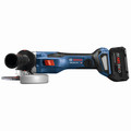 Angle Grinders | Bosch GWS18V-13CB14 PROFACTOR 18V Cordless 5-6 In. Angle Grinder Kit with BiTurbo Brushless Technology Kit with (1) CORE18V 8.0 Ah PROFACTOR Performance Battery image number 3