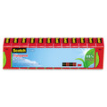  | Scotch 612-12P 1 in. Core 0.75 in. x 75 ft. Transparent Greener Tape (12-Piece/Pack) image number 3