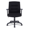  | Alera 12010-03B Kesson Series 17.71 in. to 21.65 in. Seat Height Petite Office Chair - Black image number 1