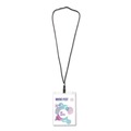  | Avery 08521 4.25 in. x 6 in. Top Load Lanyard-Style Badge Holder with Laser/Inkjet Inserts - White (75/Pack) image number 1