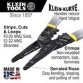 Cable and Wire Cutters | Klein Tools 1009 Long-Nose Wire Stripper Multi Tool image number 4