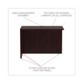  | Alera ALEVA354224MY 42 in. x 23.63 in. x 29.5 in. Valencia Series Reversible Return/Bridge Shell - Mahogany image number 6