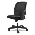  | HON HVL205.MM10.T ValuTask 250 lbs. Capacity Mesh Back Task Chair - Black image number 2