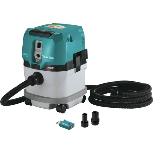 Dust Collectors | Makita GCV04ZUX 40V Max XGT Brushless Lithium-Ion 4 Gallon Cordless HEPA Filter AWS Dry Dust Extractor (Tool Only) image number 0