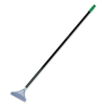 Unger 8 in. Blade 5 ft. Handle Heavy-Duty Floor Scraper, Zinc Alloy Head