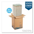 Labor Day Sale! Save $30 off $199! | Dixie 5338CD PerfecTouch 8 oz. Paper Hot Cups - Coffee Haze Design (50/Sleeve, 20 Sleeves/Carton) image number 1