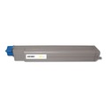 Ink & Toner | Factory Reconditioned Innovera AC-O9600YR 15000 Page-Yield Remanufactured Toner (Type C7) Replacement for 42918901 - Yellow image number 1