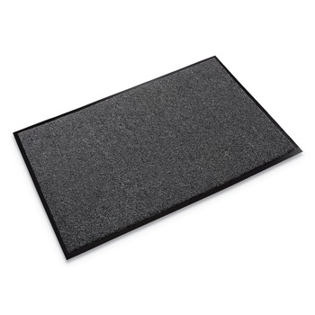 Crown Rely-On 36 in. x 48 in. Olefin Indoor Wiper Mat - Charcoal