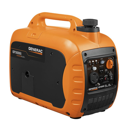 Inverter Generators | Generac 7129 GP3000i Super Quiet Inverter Generator - 3000 Starting Watts with PowerRush Technology image number 0