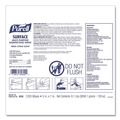 Hand Wipes | PURELL 9103-02 Surface Multi-Purpose Disinfecting Wipes, 1-Ply, 5 x 7, Fresh Citrus, White, 2/Carton image number 3