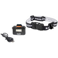Headlamps | Klein Tools 56049 Lithium-Ion 260 Lumens Cordless Rechargeable LED Light Array Headlamp image number 3