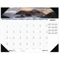 Calendars & Planners | House of Doolittle 178 Earthscapes 22 in. x 17 in. 12-Month (Jan-Dec 2026) Recycled Monthly Desk Pad Calendar - Black Binding/Corners image number 1