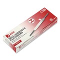 Office Jansan | ACCO A7070010J 1 in. Capacity 2.75 in. Center to Center Self-Adhesive Two-Prong Paper Fastener Bases - Matte Steel (100/Box) image number 3