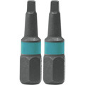  | Makita A-96506 MakitaImpactX #1 Square Recess 1 in. Insert Bit, 2/pk image number 0