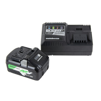 BATTERIES AND CHARGERS | Metabo HPT UC18YSL3B1M 18V/36V Lithium-Ion Battery and Charger Kit (4 Ah)