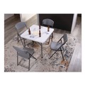 Office Furniture & Lighting | Iceberg 64037 Rough n Ready 18 in. Seat Height Commercial Folding Chair Supports Up to 350 lb - Charcoal Seat/Back/Charcoal Base (4/Pack) image number 7